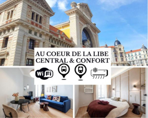 Au Coeur de La Libé - AC - CENTRAL - près tram et supermarchés - lit XXL